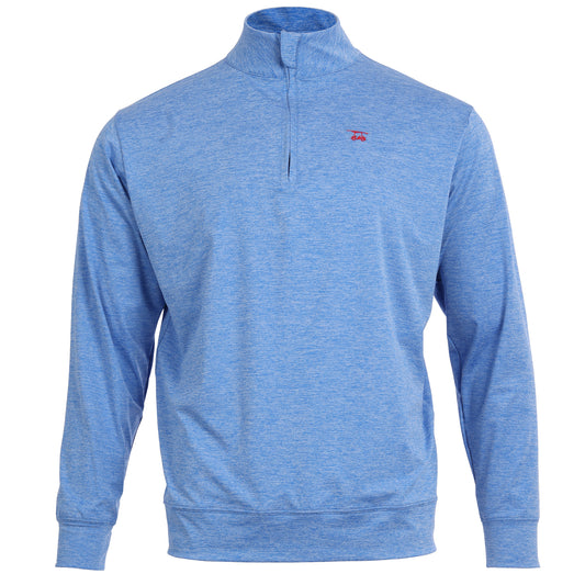 Youth Ocean View Quarter Zip - Heather Regatta