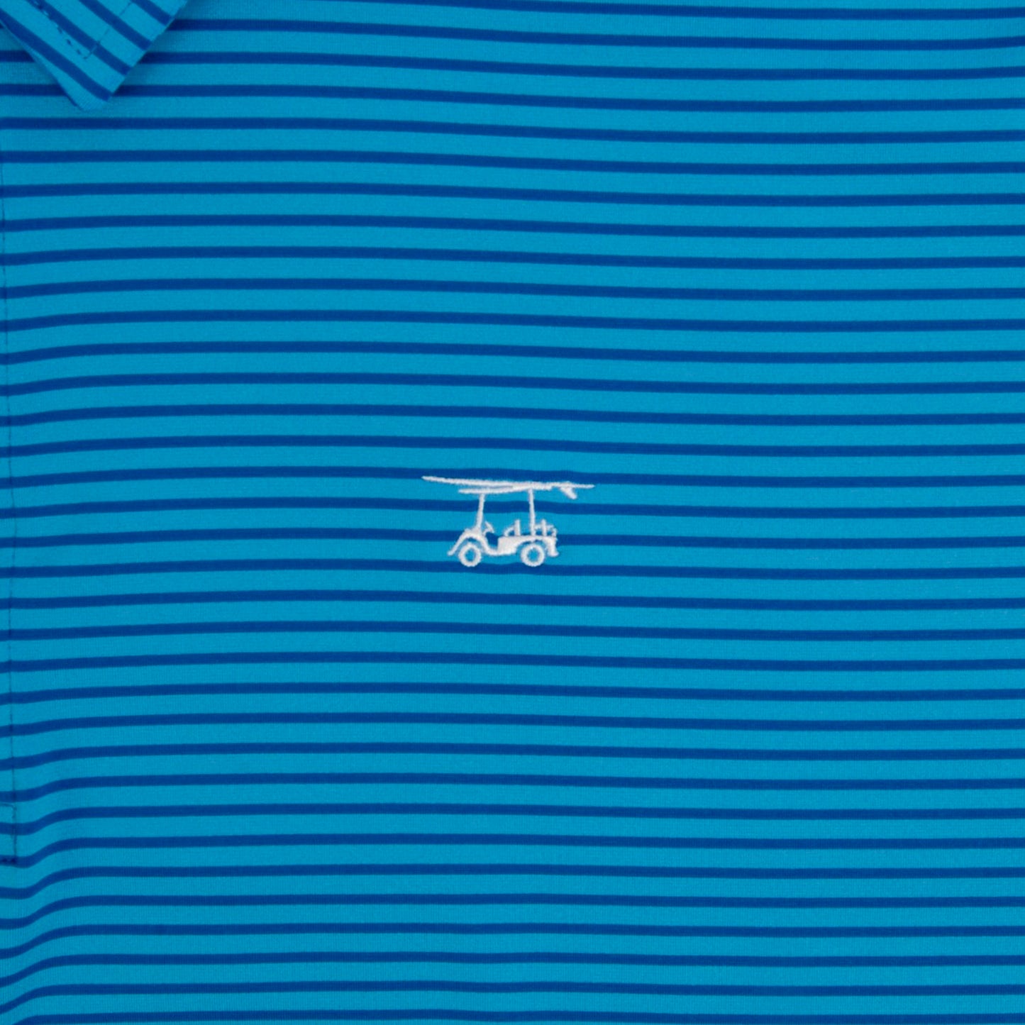 Limited Edition Albatross Polo - Blue / Royal Stripe