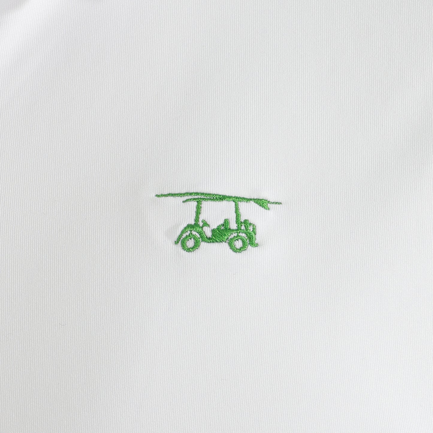 Limited Edition Shamrock Polo - White