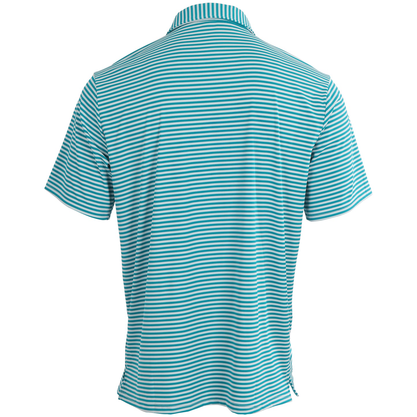 Youth First Class Polo - Lagoon / White Stripe