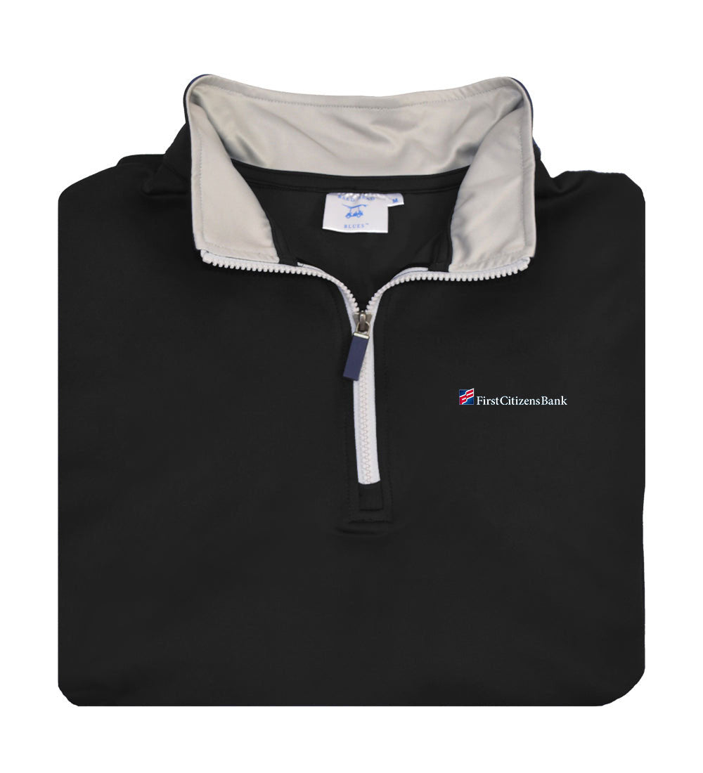 Dogwood Quarter Zip - Solid Black - FCB Exclusive