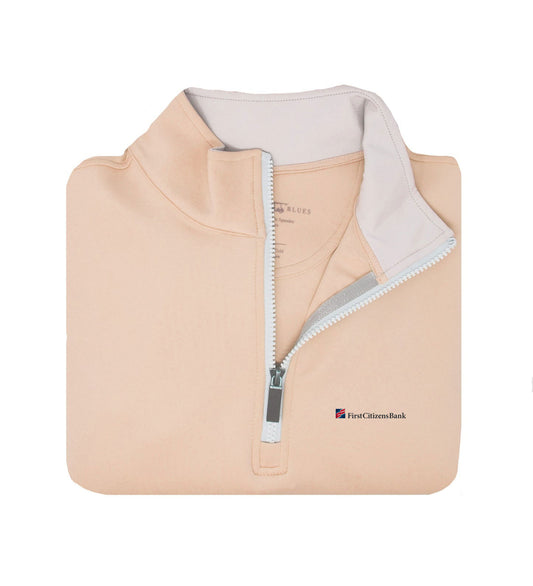 Dogwood Quarter Zip - Solid Peach - FCB Exclusive