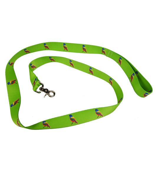 Printed Dog Leash - Birds