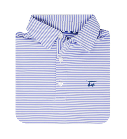 Albatross Polo - Lavender/White