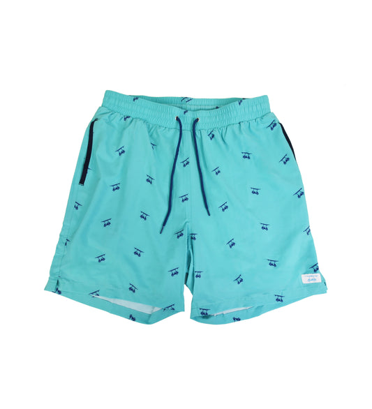 Youth Swim Trunks - Aruba w/ Golf Carts